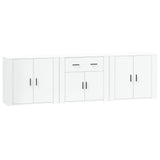 Sideboards 3 pcs White Engineered Wood 3185415
