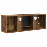 Electric Fireplace Old Wood 110 x 30 x 36.5 cm Engineered wood 8021029