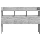 Sideboard Concrete Grey 105x30x70 cm Engineered Wood 808381