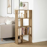 Bookcase Artisian Oak 60x20x120.5 cm Engineered Wood 858155