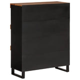 Side Cabinet 85x33x107 cm Solid Wood Acacia 352902