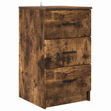Bedside Cabinet Smoked oak 38 x 38 x 66 cm Engineered wood 883379