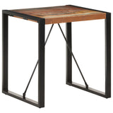 Dining Table 70x70x75 cm Solid Reclaimed Wood 321597