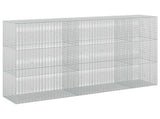 Gabion with 5 mm Wire and 5x2.5 cm Mesh 250x50x150 cm 3463799