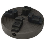 4 Jaw Wood Chuck with M18 Connection Steel Black 150x63 mm 147833