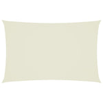ZNTS Sunshade Sail Oxford Fabric Rectangular 2.5x5 m Cream 135209