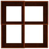 Garden Planter Rusty 100 x 100 x 48 cm Weathering Steel 865854