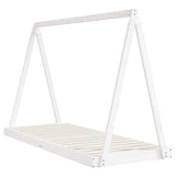 Kids Bed Frame White 80x200 cm Solid Wood Pine 834535