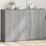 Sideboards 2 pcs Grey Sonoma 60x31x84 cm Engineered Wood 3276572