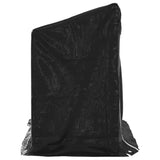 Firewood Rack with Rain Cover 200.5x60.5x110.5 cm Galvanised Steel 4104945