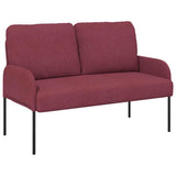 Sofas with Cushion 110cm Wine Red Plywood 42023449