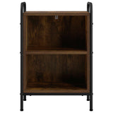 Bedside Cabinet 2 pcs Smoked Oak 40 x 30 x 60 cm 8013511