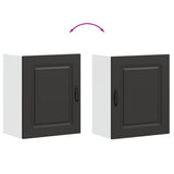 Kitchen Wall Cabinets 2 pcs Kalmar Black Engineered Wood 853560