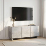 TV Stand 90 x 34.5 x 40 cm Concrete Grey Engineered Wood 8011570