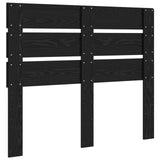 Headboard Black Oak Engineered Wood 887546