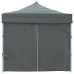 Folding Pop-up Party Tent with 8 Sidewalls 870x291x315 cm Anthracite 44982
