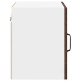 Wall Glass Cabinet PORTO Brown Oak 40 x 31 x 40 cm 885199