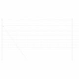 Field Fence Silver 100 x 1 m Galvanised steel 42005862