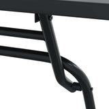 Garden Bistro Set Folding 3 pcs Anthracite Steel 42010318