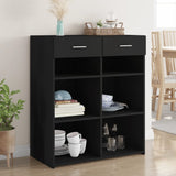 Sideboard Black 80x42.5x93 cm Engineered Wood 3281477