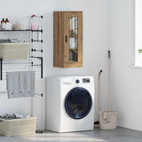 Wall Mounted Cabinet Artisan Oak 34.5 x 34 x 90 cm 882623