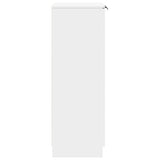 Shoe Cabinet White 59x35x100.5 cm Engineered Wood 811439