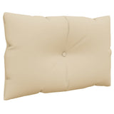 Pallet Cushions 3 pcs Beige Fabric 360859