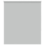 ZNTS Roller Blind Blackout Light Grey 140x175 cm Fabric Width 136.6 cm Polyester 4011422