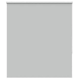 Roller Blind Blackout Light Grey 130x150 cm Fabric Width 126.6 cm Polyester 4011394