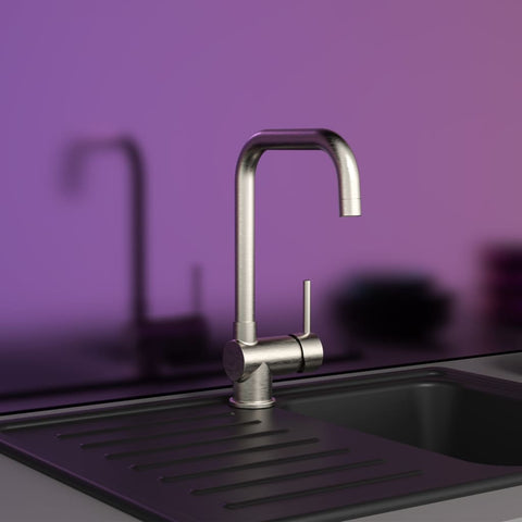 ZNTS EISL Sink Mixer FUTURA Stainless Steel 438795