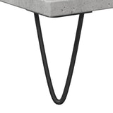 Bathroom Cabinet Concrete Grey 30x30x190 cm Engineered Wood 857198