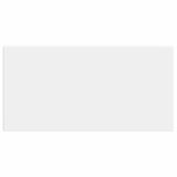 Wall-Mounted Headboard BREDA White Engineered Wood 897635