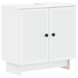 Bathroom Sink Cabinet UTRECHT White 59.5 x 31.5x 59 cm 895905