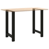 Bar Table Legs Black 2 pcs 60x cm Steel 4013332