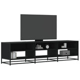 TV Cabinet Black 180x40x46 cm Engineered Wood 3300805