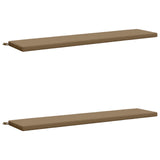 2-Piece Bench Cushions SOEST 2 pcs 100% Polyester Taupe 949249