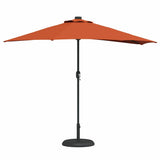 Garden Parasol Terracotta 294 x 150 x 224 cm 42003272