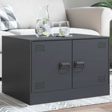 Coffee Table Anthracite 67x50x44 cm Steel 841729