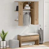 Hallway Cabinet Artisan Oak 97.5x37x99 cm Engineered Wood 857038