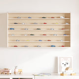 Wooden Collector's Display Case with 6 Shelves 100x9x55 cm 4017384