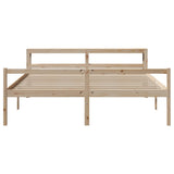 Senior Bed with Headboard without Mattress 180x200 cm Super King 3305871