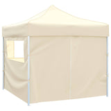 Party Tent Folding Cream 291 x 291 x 315 cm Oxford Fabric 42023563