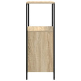 Bathroom Cabinet with Shelves Sonoma Oak 36x35x95 cm 861913