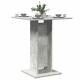 Bistro Table Concrete grey Engineered Wood Medium Durable 802106