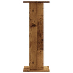Plant Stands 2 pcs Old Wood 30x30x80 cm Engineered Wood 3307871