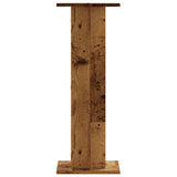 Plant Stands 2 pcs Old Wood 30x30x80 cm Engineered Wood 3307871