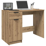Desk Artisan Oak 100x50x75 cm Engineered Wood 856996