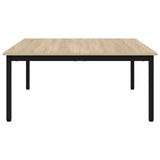 Coffee Table Sonoma 100 x 100 x 45 cm Engineered Wood 892585