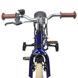 Kids Bike 16 Inches for 4-6 Years Old Dark Blue 42009491