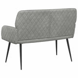 2 Seater Sofa with Metal Legs 2-Seater Light Grey Velvet 42051051